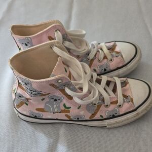Converse Pink Koala High-Top Sneakers
